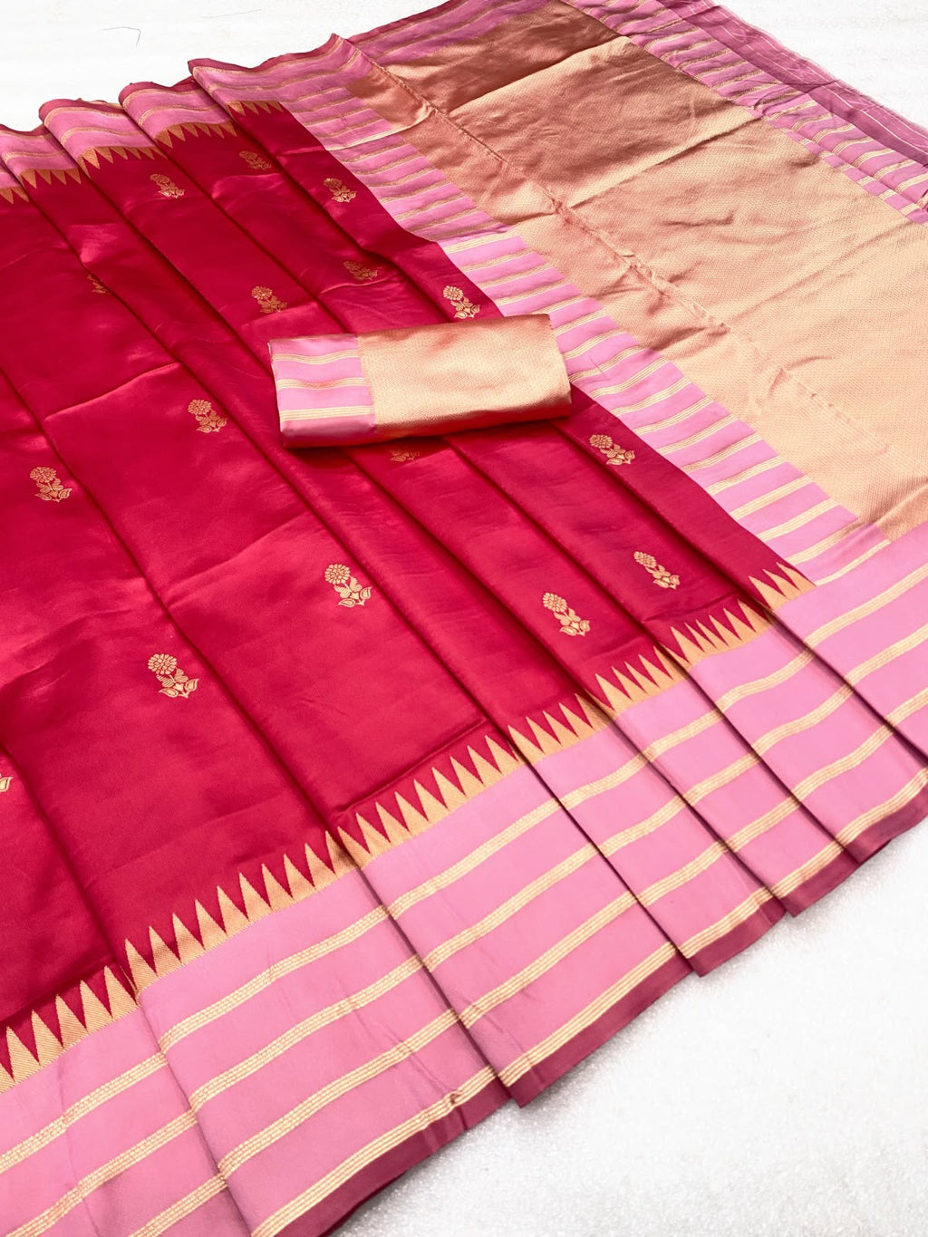 Soft Silk Art Silk Jacquard Border Saree