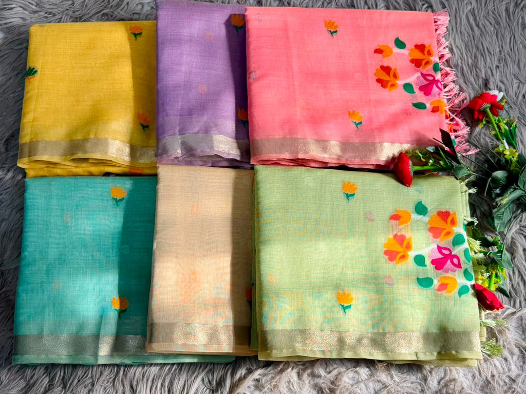 JAMDANI COTTON SAREES