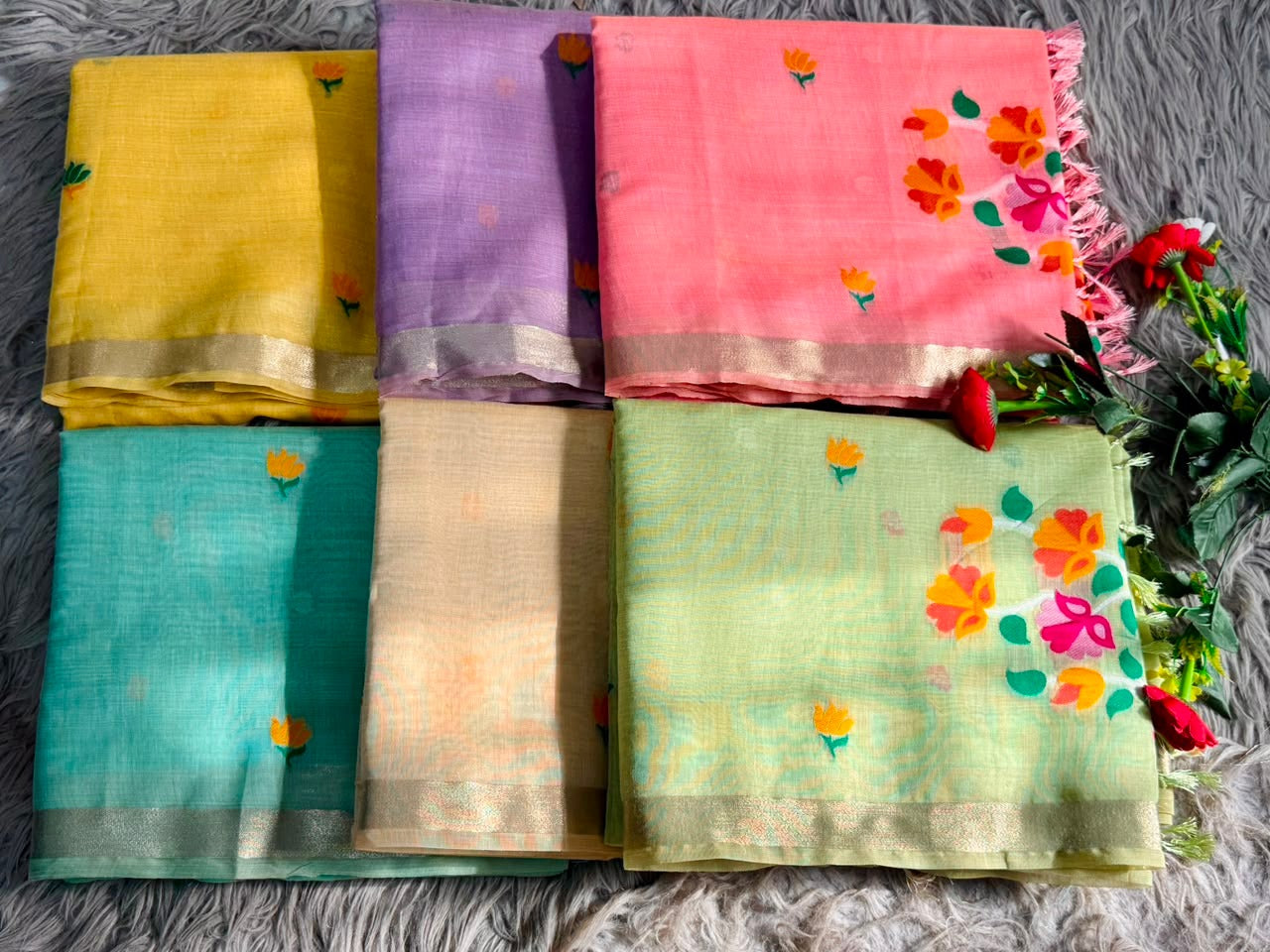 JAMDANI COTTON SAREES