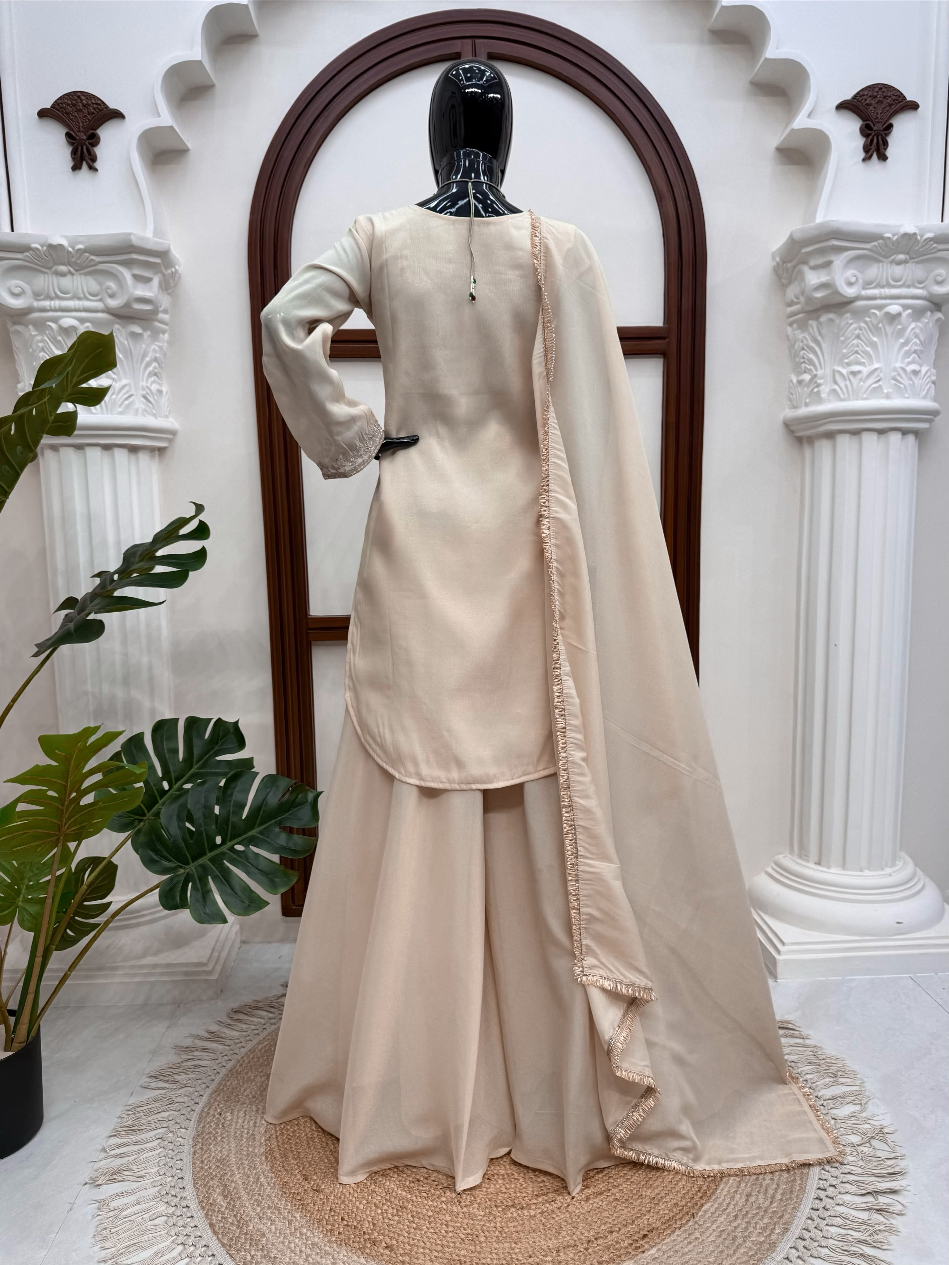Premium 3-Piece Sharara Set