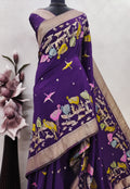 Khadi Crepe Silk Saree