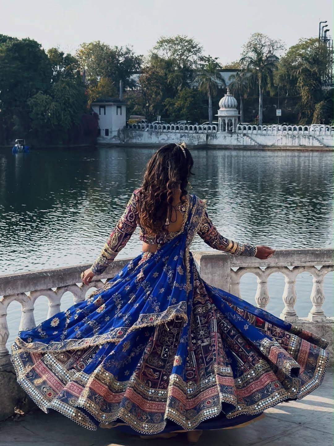 Navratri Special Muslin Cotton Digital Print Chaniya Choli