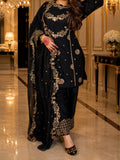 Heavy Embroidery Sequence Work 3-Piece Suit Set