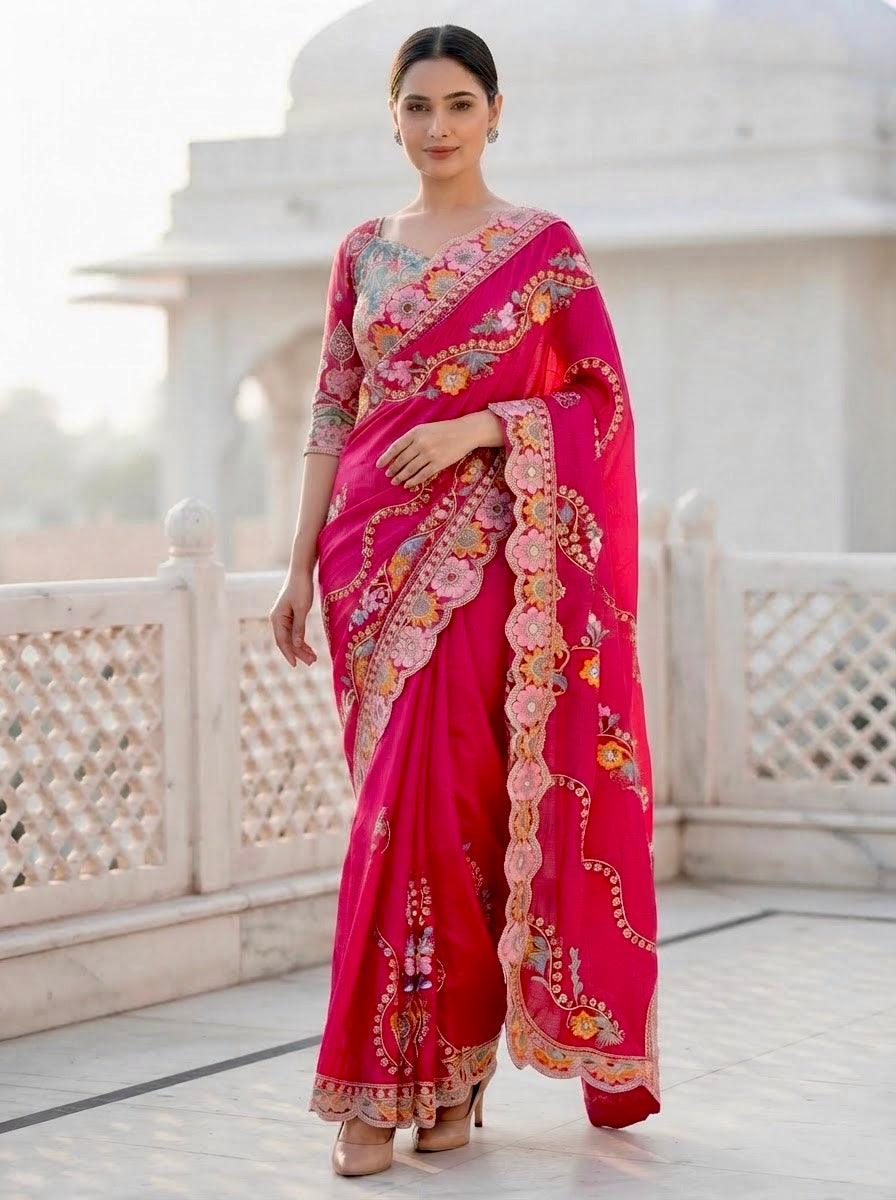 FANCY FABRIC SAREE