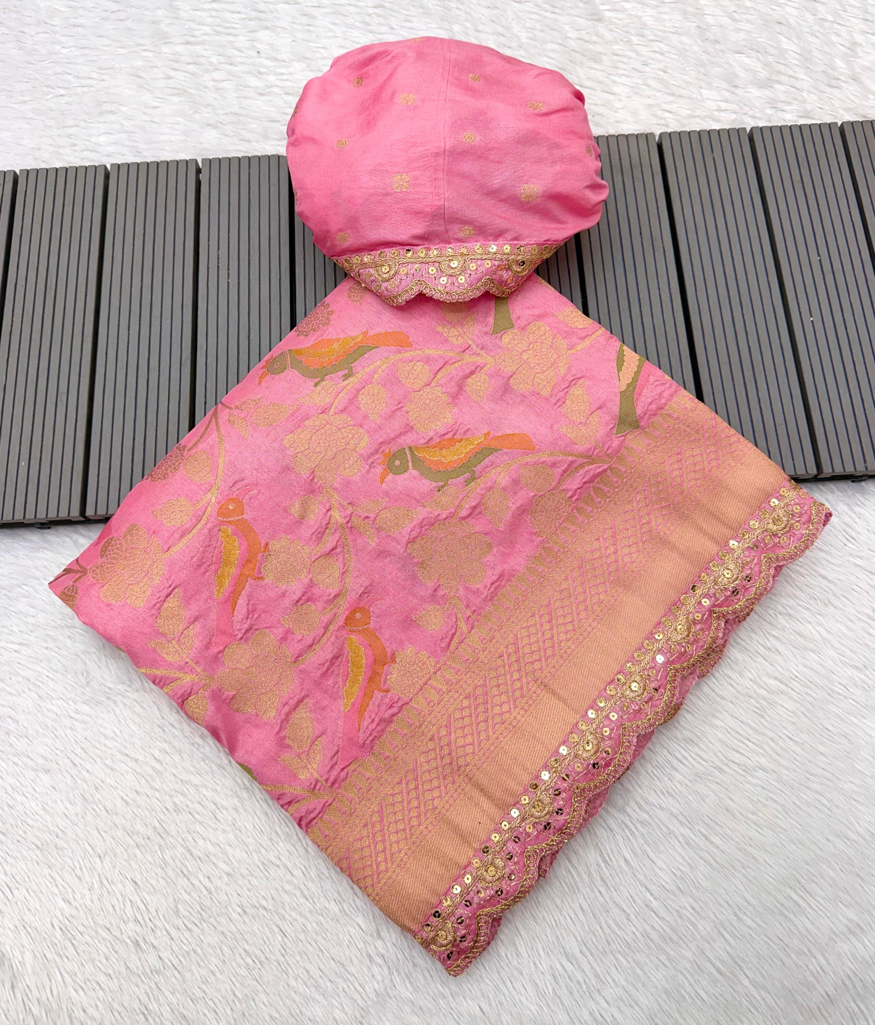 Pure Banarasi khadi silk saree