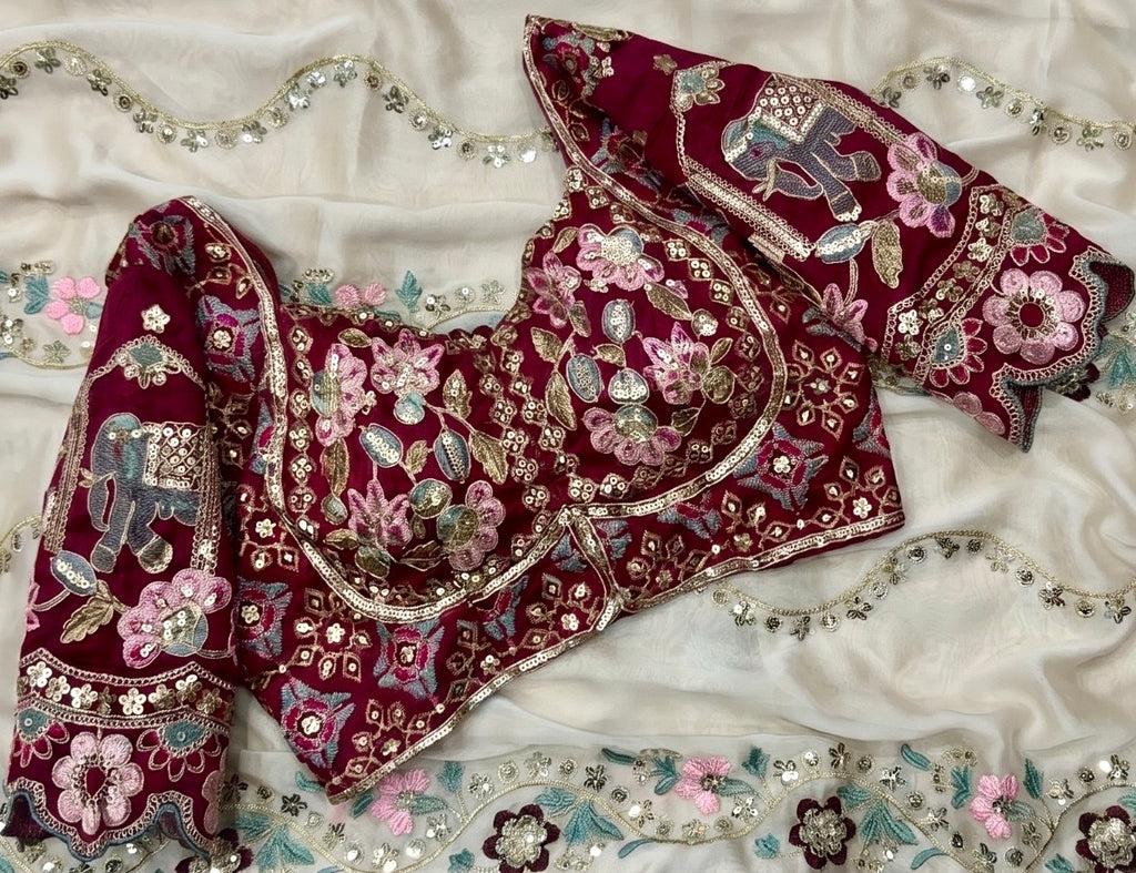 FANCY FABRIC SAREE