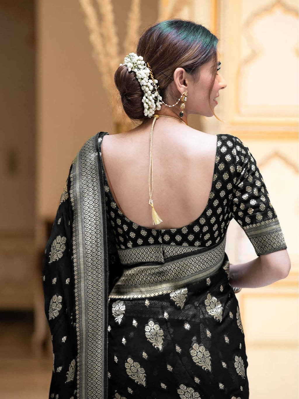 Banarasi Georgette Silk Saree