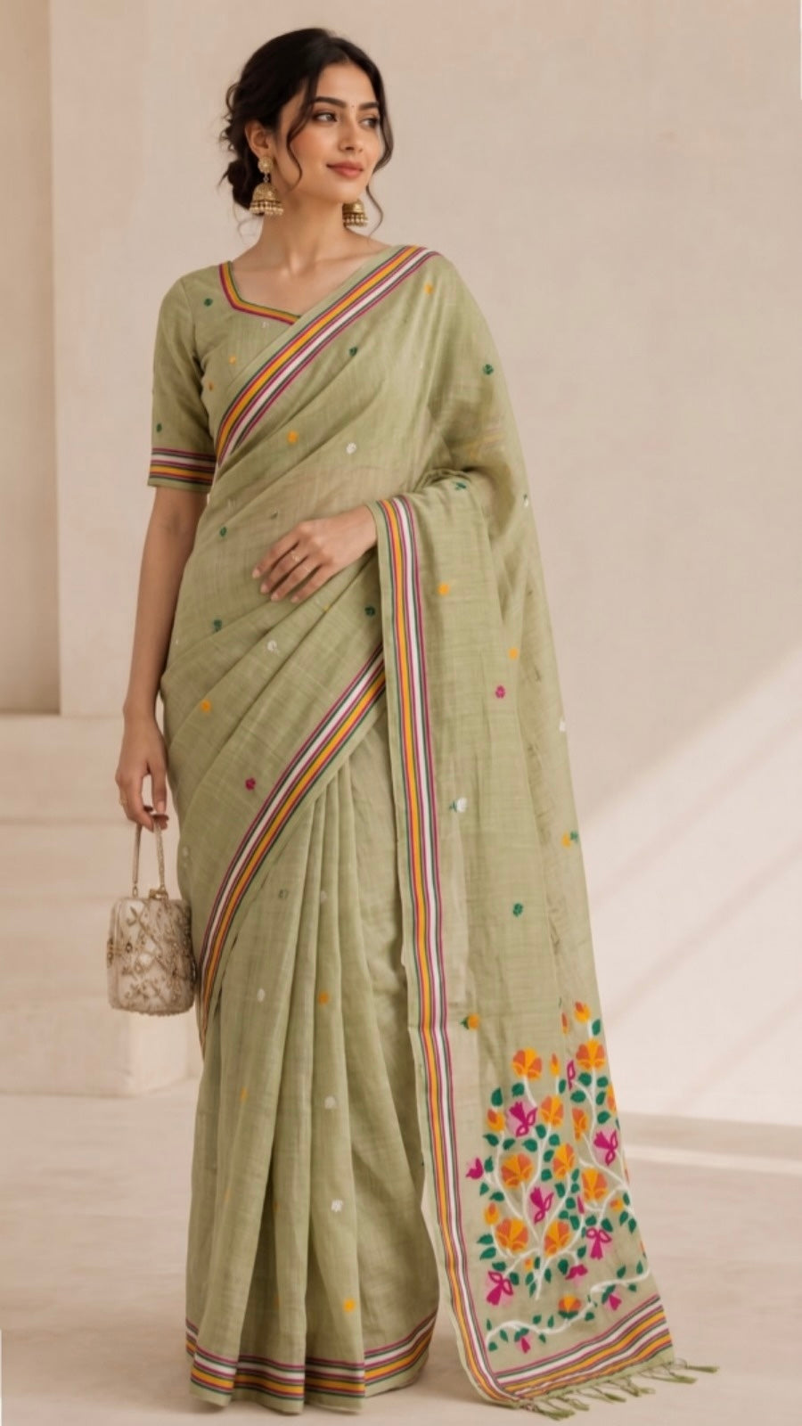 JAMDANI COTTON SAREES