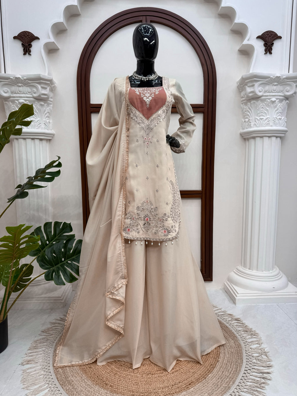 Premium 3-Piece Sharara Set