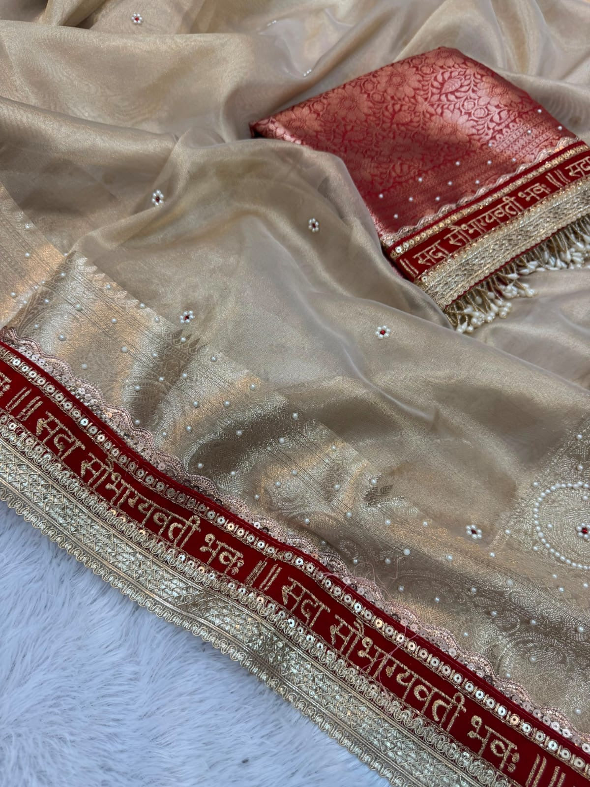 Banarasi Soft Maharani Tissue 2.0 Silk Saree