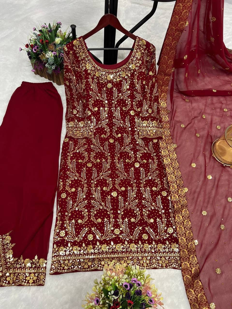 Traditional 3-Piece Kurti Set
