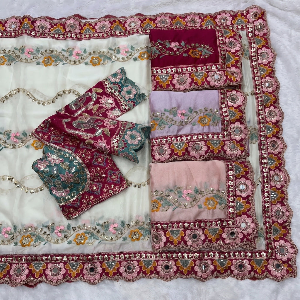 FANCY FABRIC SAREE